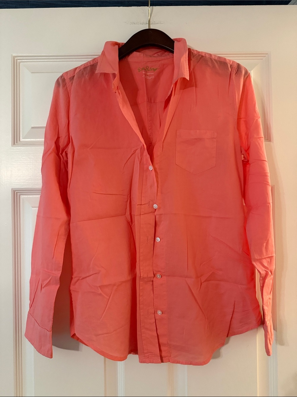 Lilly Pulitzer Anna Maria shirt small